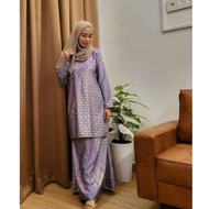 Baju Kurung Moden Sutera Dobby Corak Batik