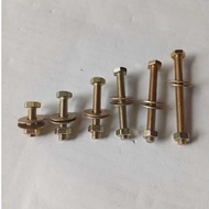 Hex Bolt M6 nut and Ring 2/3/4/5/6/7 good with key 10