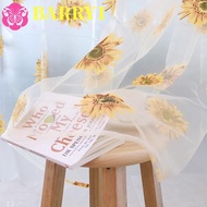 BARRY1 Curtain Voile Window Blind Floral Balcony Home Decor