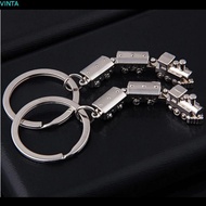 VINTA Mini Train Model Alloy Keychain, Train Model Movable Joint Movable Joint Train Keyring, Bag Pe