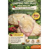 500g Raw Melinjo Crackers made from 2 melinjo seeds, typical of kebumen, ready to fry, crispy, savor