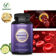 Xemenry Italian Citrus Bergamot , Supports Normal Cholesterol & Healthy Cellular Function,Powerful A