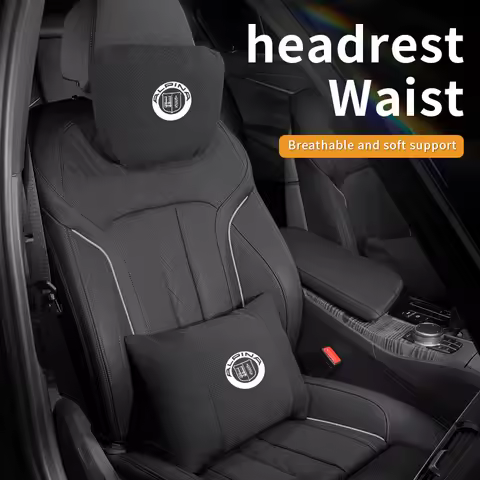 For ALPINA B3 B4 B5 B7 B8 D3 D4 D5 XD3 XD4 XB7 B12 G20 G30 G45 G60 G82 E87 E92 Car Headrest Neck Sup