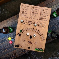 Play ball Fun Game Board Wooden Game Board Two-Player Game Board Pinball Game Board Board Game Leisu