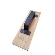 4inchWood Plaster Cement Trowel / Teak Wood Cement Square Trowel / Plaster Simen Sudu Kayu Ketam/ Su