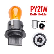Turn Signal Light socket With PY21W Bulb for Kia Sportage Car Lamp Socket 1 Set