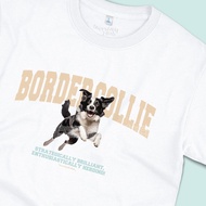 Border Collie Screen Printed T-Shirt