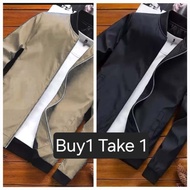 Unisex Bomber Jacket Plain Jacket