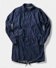 【Japan Blue Jeans】丹寧軍裝外套/ M-65 Denim Mods Coat