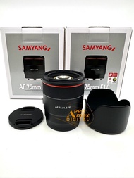 全新現貨✅Samyang AF 75mm F1.8 FE Telephoto Lens for Sony E (水貨) (Brand New) 長焦自動鏡頭 A1 A7C A7 III A7R IV 