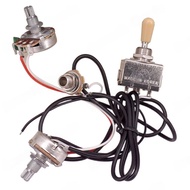Electric guitar wire assembly electronic circuit 1500K1 B500K large potentiometer third gear switch 