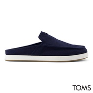 Toms Men Alonso Mule Navy Heritage Canvas