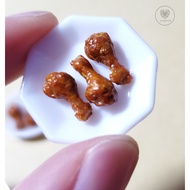 Handmade Miniature BBQ Chicken Drumlets