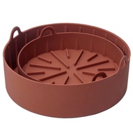 latest fastest℗℗✠Silicone Pot for Airfryer Baking Basket Pizza Plate Grill Pot for Oven Reusable Ba