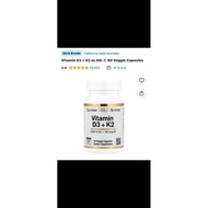 California Gold Nutrition D3 K2 5000iu