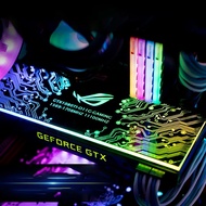 【Authentic Shipment】 GPU Backplate Chassis Light Board Case Decoration Customize MOD Panel 5V ARGB/ 12V RGB/ Molex Colorful MOBO AURA SYNC