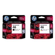 HP 46 Black + Color Original Ink Advantage HP46 Cartridge CZ637AA