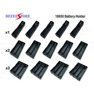 UM 18650 BATTREY HOLDER 1 / 2 / 3 Slot 18650 3.7v Battery Holder battery casing Holder with Wire Lead ONLY