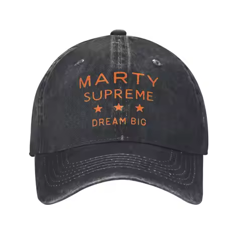 Marty-Supreme PingPong Legend Men Women Baseball Caps Dream Big Distressed Washed Hat Outdoor All Se