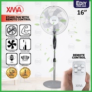 【NEW】XMA FS-40-813R REMOTE CONTROL STAND FAN 16" KIPAS BERDIRI 5 BLADE 风扇 similar midea KHIND Pens@n