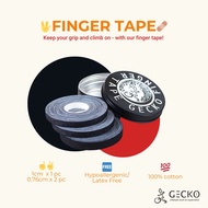 Gecko Rock Climbing Finger Tape with Tin (1cmx1 & 0.76cmx2)