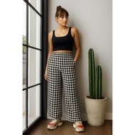 SUPER JUMBO PANTS WEIGHT 90 KG SOFT TARTAN PLAID PANTS