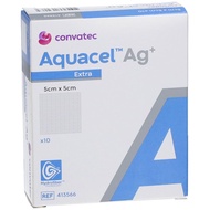 Convatec Aquacel Ag / Ag+ Extra 5cm x 5cm 10's 413566