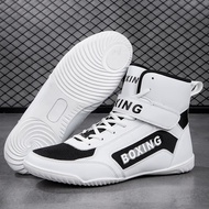 Professional Wrestling Shoes Men Women Wrestling Footwears Boxing Shoes Comfortable Flighting Sneake