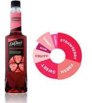 DaVinci Gourmet Flavored Syrup European Strawberry 750ml