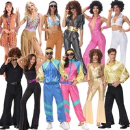 '70s Retro Disco Outfit for Dance Performance - European & American Style