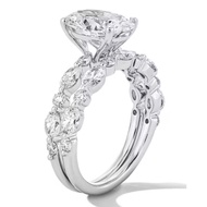 Diamond Ring Custom Made K.Manee*** Lab Grown l Silver Ciela Jewelry