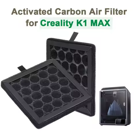 For Creality K1 Max Replacement Activated Carbon Air Filter Cotton Activated Carbon Filter for K1 MA
