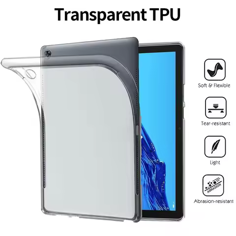 Soft TPU Case for Huawei MediaPad M5 M6 M3 8.4 Lite 8.0 inch Shockproof Protective Shell Tablet Cove