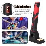 【Clearance Price】USB 450C 8W Cordless Soldering Iron Wireless Charging Soldering Iron Rechargeable L