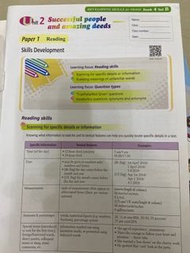 Developing skills