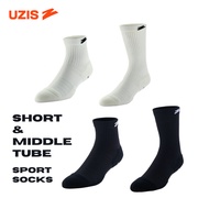 UZIS Basketball Socks Professional Running Thick Towel Sports Socks [Nova]