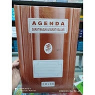 Folio Insert and Out Letter Agenda Book
