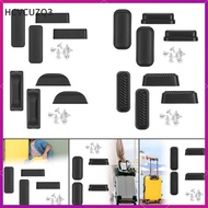 [hcvcuzq3] Set of Luggage Lower Side Stand with Screws, Simple And Lightweight Assembly Accessory, R