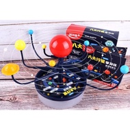 🔥 SG Stock🔥  Solar System 8 Planets Model Science DIY Kids Assembling Educational Toy