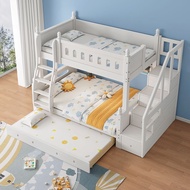 Bed Separable Bed Princess Bed With Bookshelf Mattress Bunk Bed Wooden Bed Katil queen King bed