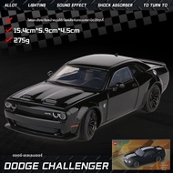 HUIYAO | โมเดล Dodge Challenger SRT Hellcat พร้อมพวงมาลัยและระบบช่วงล่าง