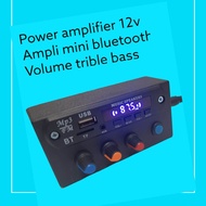 AEBDG Ampli Amplifier Mini Class D 12V BLUETOOTH Tone Control Volume Bass Treble / Amplifier Mini 12