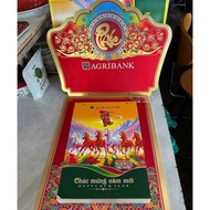 Lịch tết. Lịch ngân hàng Agribank siêu đại năm 2026