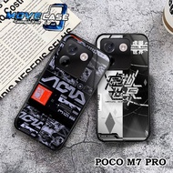 MV201 Glitter Softcase M7 Pro Glass Softcase poco M7 Pro Case hp poco M7 Pro Casing hp poco M7 Pro