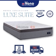 Vono Hotel Collection_Luxe Suite 14.5” Mattress [100%Authentic] Single/Super Single/Queen/King size