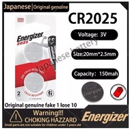 // /Energizer CR2025 CR 2025 CR-2025 Coin Cell Button 3V Lithium Battery (2 Pack).