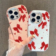 Case hp For IQOO U5x Z7i Z9 5G Z9X 5G Soft Silicon Simple Butterfly Ribbons Silver Chrome Lens Kesin