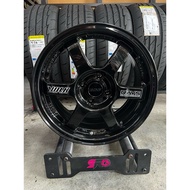 rim baru TE37/ADVAN GT 15×7jj ET38 pcd4h100 harga untuk 4biji sekali pos 4biji sekali