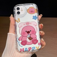 Case HP for iPhone XR X XS XS Max 10 Ten iPhoneX iPhoneXR iPhoneXS iPhone10 ip10 ipx ipxs ipxr ipXsMax XsMax Casing Softcase Cute Casing Phone Cesing Soft Cassing for Loopy With Milk Tea Aesthetic Case Sofcase Chasing Case