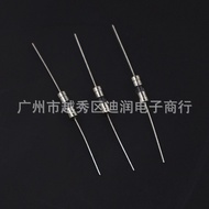 Fuse 3.6×10mm Glass Fuse with Lead Wire Slow break T1A T2A T3.15A 4A 5A
